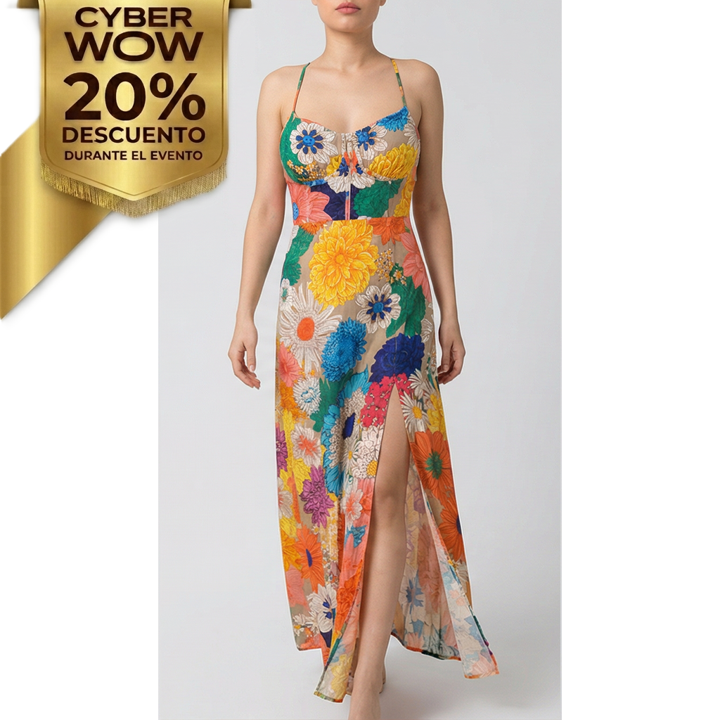 Vestido largo casual: imagen 1