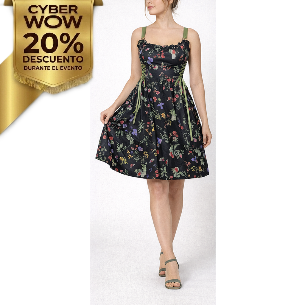 Vestido de verano floral: imagen 1