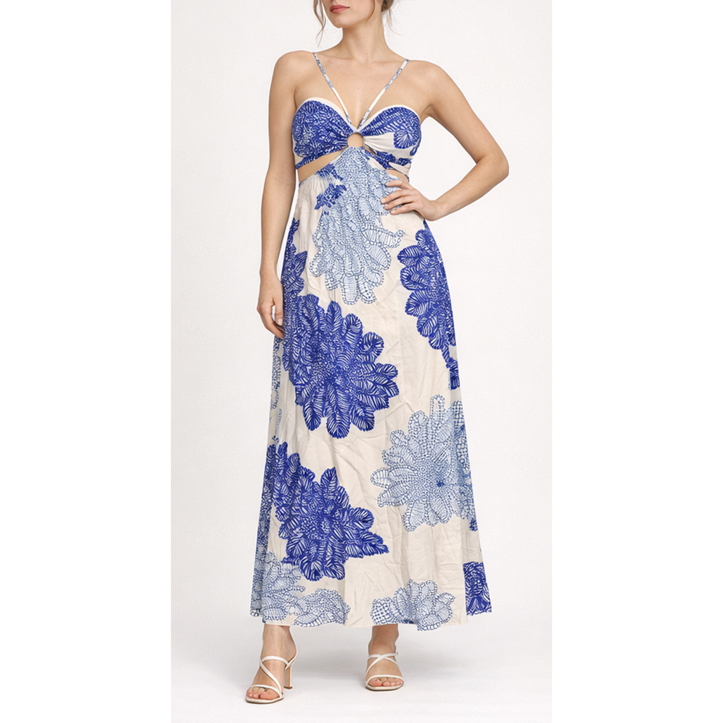 Vestido largo Halter: imagen 4