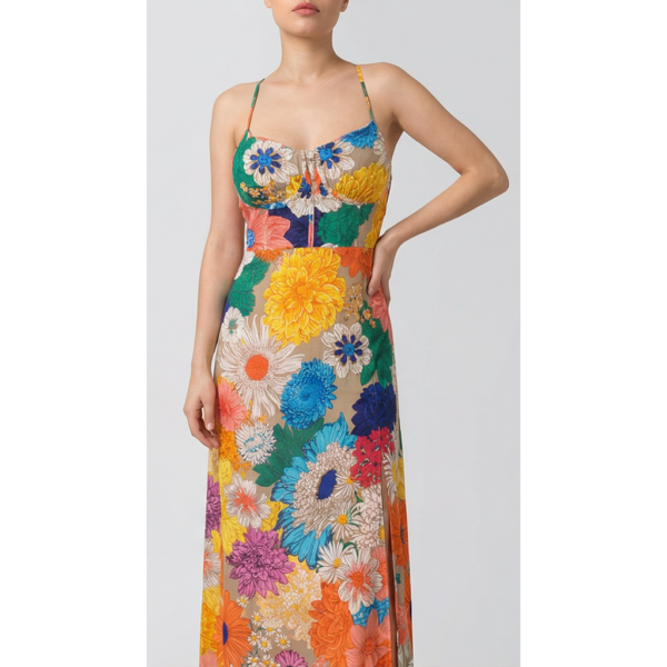 Vestido largo casual