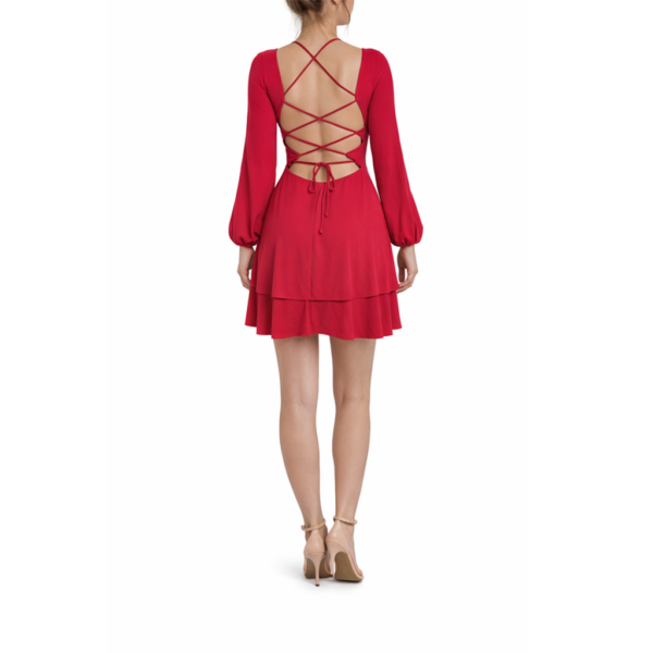 Vestido elegante corte A